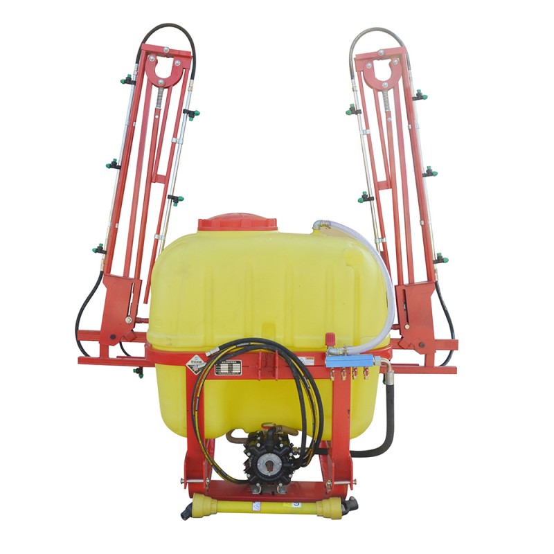 Waar moet aandacht aan worden besteed bij het gebruik van een boomsprayer?
