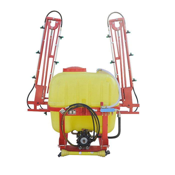 Wat is de functie van de vouwen spuitboom?